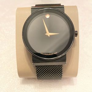 Movado Steel Mesh Bracelet Watch